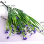 New beautiful 25 heads/bouquet mini artificial calla with leaf plastic fake lily Aquatic plants home room decoration flower - Image 27