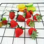 Simulated Strawberry Model Plastic Fake Fruit Decoration Photography Background Props DIY Home Festival Decoration Materials - Image 2