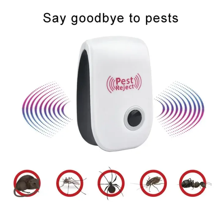 1Pc Electronic Pest Reject Ultrasound Mouse Cockroach Repeller Device Insect Rats Spiders Mosquito Killer Pest Control Household - Image 2