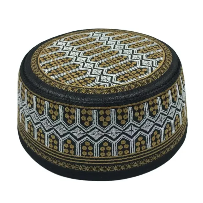 New Muslim Men Prayer Hats Cotton Embroidery Leisure Saudi Arabia Islamic Hat muslim turban Jewish Cap Men Headscarf Clothing - Image 21