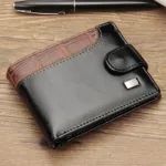 New Brand Trifold Wallet Men Clutch Money Bag Patchwork Leather Men Wallets Short Male Purse with Coin Pocket Card Holder - Image 7