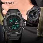 SANDA Brand G Style Men Digital Watch Shock Military Sports Watches Fashion Waterproof Electronic Wristwatch Mens Relogios - Image 3