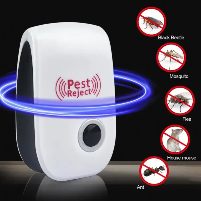 1Pc Electronic Pest Reject Ultrasound Mouse Cockroach Repeller Device Insect Rats Spiders Mosquito Killer Pest Control Household - Image 4