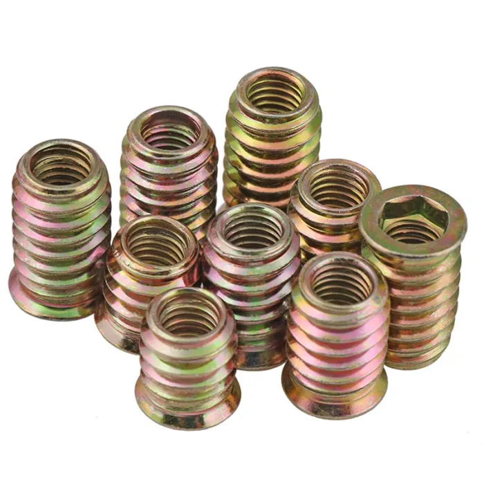 Carbon Steel Countersunk Hex Socket Drive Threaded Insert Nuts Fastener Connector for Wood Furniture M6 M8 M10 - Image 4