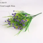 New beautiful 25 heads/bouquet mini artificial calla with leaf plastic fake lily Aquatic plants home room decoration flower - Image 18