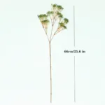 Artificial Single Palm Leaf Fake Tropical Plants Simulation Monstera Branch Flower Arrangement Accessori Hotel Home House Decor - Image 9