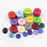 50/100PCS Garment Accessories  6/9/11/15/18/20/23mm Round Plastic Button 2 holes Craft Sewing Children's Garment Sewing Notions - Image 2