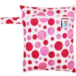 Waterproof Reusable Wet Bag Printed Pocket Nappy Organizers Travel Wet Dry Bags 25x20cm Small Diaper Bag Wet Clothing Mommy Bag - Image 32