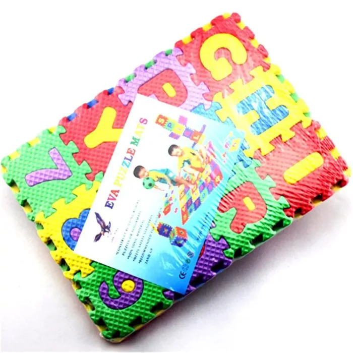 HOT 36 pcs children mini EVA Foam Alphabet Letters Numbers Floor Soft Baby Mat 3D puzzle Kids Educational toys - Image 5