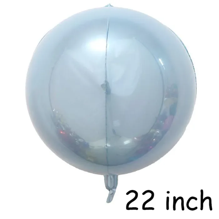 Rose Gold Silver 4D Round Foil Balloons Birthday Party Decoration Wedding Marriage Party Decor Supplies Kids Toys Baby Shower - Image 6