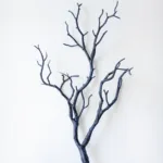 Artificial plastic branch darkness witch DIY antler headband accessories horns fake tree bifurcated white christmas decoration - Image 7