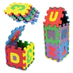 HOT 36 pcs children mini EVA Foam Alphabet Letters Numbers Floor Soft Baby Mat 3D puzzle Kids Educational toys - Image 4