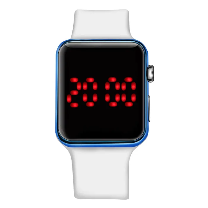 New Sports Digital Watch Men Women Square LED Watch Silicone Electronic Wrist Watch Hot LED Watches Clock relogio Drop ship - Image 7
