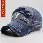 CNTANG Summer Fashion Vintage Baseball Cap Casual Washed Cotton Snapback Embroidery Caps For Men Women Fashion Hat Unisex gorras - Image 16