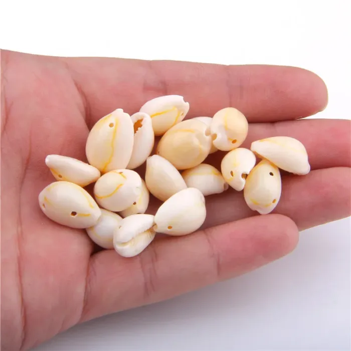 50pcs White DIY Sea Shell Cowrie Cowry Charm Beads Beach Jewelry Accessories for Women Sea Shells Earrings Bracelet Necklace diy (Copy) - Image 6