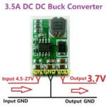 1 PCS 3.5A DC-DC Converter Module Buck Step-Down Voltage Regulator Board 4.5V-27V to 3V 3.3V 3.7V 5V 6V 7.5 9V 12V - Image 8