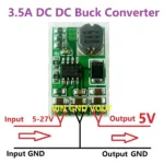1 PCS 3.5A DC-DC Converter Module Buck Step-Down Voltage Regulator Board 4.5V-27V to 3V 3.3V 3.7V 5V 6V 7.5 9V 12V - Image 11