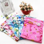 Waterproof Reusable Wet Bag Printed Pocket Nappy Organizers Travel Wet Dry Bags 25x20cm Small Diaper Bag Wet Clothing Mommy Bag - Image 2