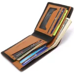 Luxury Men Business PU Leather Billfold Wallet Brand Short Slim Male Purses Money Credit Card Thin Hombre Billetera Portafoglio - Image 6