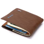 Luxury Men Business PU Leather Billfold Wallet Brand Short Slim Male Purses Money Credit Card Thin Hombre Billetera Portafoglio - Image 3