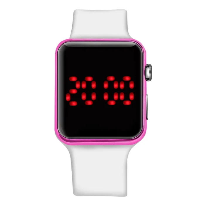 New Sports Digital Watch Men Women Square LED Watch Silicone Electronic Wrist Watch Hot LED Watches Clock relogio Drop ship - Image 8