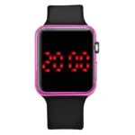 New Sports Digital Watch Men Women Square LED Watch Silicone Electronic Wrist Watch Hot LED Watches Clock relogio Drop ship - Image 12