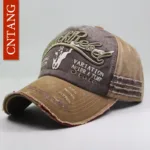 CNTANG Summer Fashion Vintage Baseball Cap Casual Washed Cotton Snapback Embroidery Caps For Men Women Fashion Hat Unisex gorras - Image 14