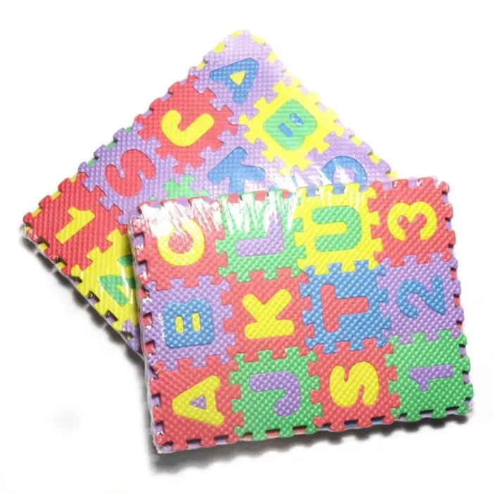 HOT 36 pcs children mini EVA Foam Alphabet Letters Numbers Floor Soft Baby Mat 3D puzzle Kids Educational toys - Image 3