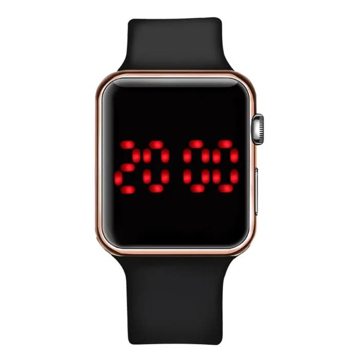 New Sports Digital Watch Men Women Square LED Watch Silicone Electronic Wrist Watch Hot LED Watches Clock relogio Drop ship - Image 10