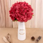 artificial flowers hydrangea branch home wedding decor autum silk plastic flower high quality fake flower party room decoration - Image 6