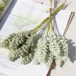 6pcs PE Lavender Artificial Plants Vases for Home Decoration Wedding Decorative Fake Flowers Bridal Accessories Clearance - Image 4