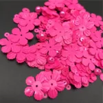 30g Solid Fuchsia Loose Sequins Paillettes For Sewing ,Shoes,Hat,Kids DIY,Crafts Accessories Wholesale - Image 2