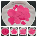 30g Solid Fuchsia Loose Sequins Paillettes For Sewing ,Shoes,Hat,Kids DIY,Crafts Accessories Wholesale