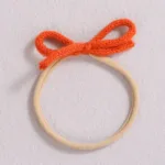 1pcs Wool Bow Elastic Baby Headband for Newborn Girls Hairbands Bowknot Infant Classical Headwear Turban Baby Hair Accessories - Image 15
