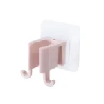 1 PCS ABS Shower Head Holder Self-Adhesive Showerhead Fixed Bracket Wall Mount With 2 Hooks Stand Bathroom Universal Accessories - Image 8