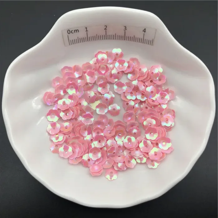 30g/Lot 6mm Cup Plum Blossom Loose Sequins Paillettes For Sewing ,Shoes,Hat,Kids DIY,Crafts Accessories Wholesale - Image 18