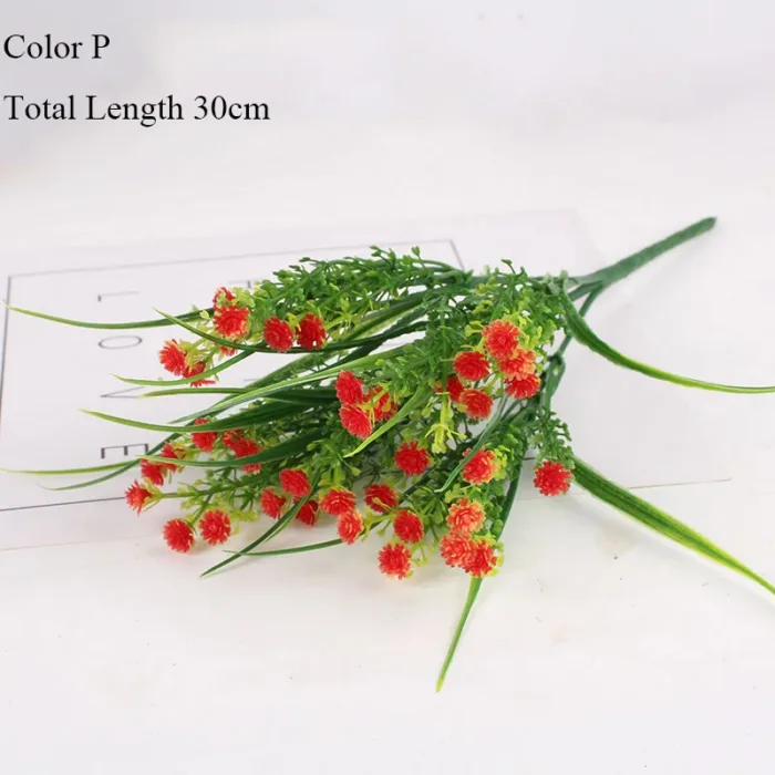 New beautiful 25 heads/bouquet mini artificial calla with leaf plastic fake lily Aquatic plants home room decoration flower - Image 16