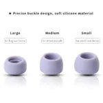 6Pcs Silicone Ear Tips for Realme Air Buds 2 Eartips Realme Buds Air Pro True Wireless Earbuds Tips Earphone Ear Cap Anti-Slip - Image 4