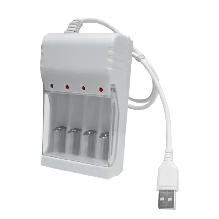 PUJIMAX  Battery Charger USB Output 8 slots Charger For AA/AAA Ni-Cd Rechargeable Batteries For remote control microphone camera - Image 8