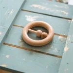 1pc Baby Toy Beech Bear Hand Teething Baby Rattles Wood Ring Cartoon Car Play Gym Montessori Stroller Toy Educational Toys - Image 17