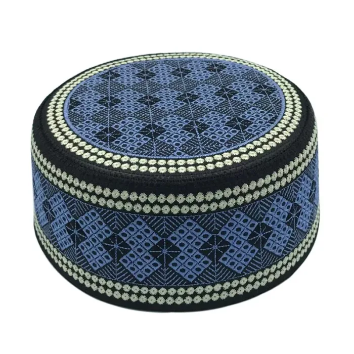 New Muslim Men Prayer Hats Cotton Embroidery Leisure Saudi Arabia Islamic Hat muslim turban Jewish Cap Men Headscarf Clothing - Image 22