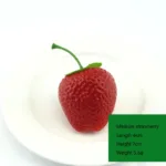 Simulated Strawberry Model Plastic Fake Fruit Decoration Photography Background Props DIY Home Festival Decoration Materials - Image 13