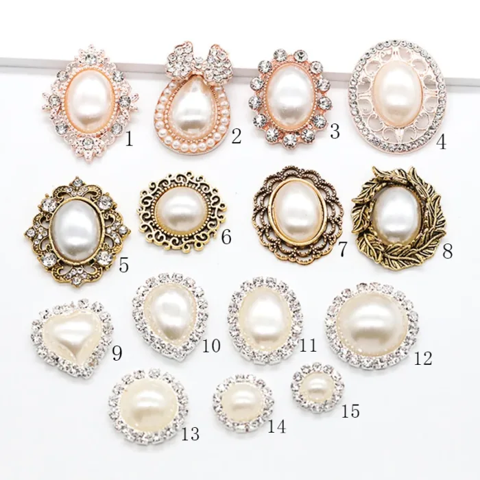 Mixed multi-choice 10pcs jewelry art design handmade flower jewelry DIY anniversary ladies gifts jewelry accessories and parts - Image 4