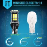 LED Reverse Light W16W Bulbs On Cars Accessories Decoration Automotive Goods For Renault megane 3 2 4 Duster Clio Captur Ssport - Image 3