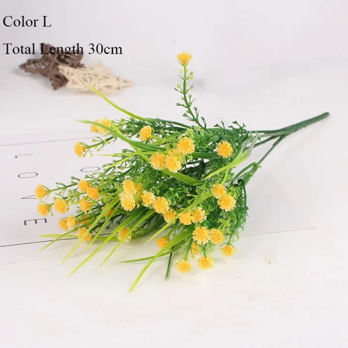 New beautiful 25 heads/bouquet mini artificial calla with leaf plastic fake lily Aquatic plants home room decoration flower - Image 23