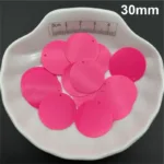 30g Solid Fuchsia Loose Sequins Paillettes For Sewing ,Shoes,Hat,Kids DIY,Crafts Accessories Wholesale - Image 7