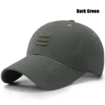 4 Colors New Fashion Soft Top Baseball Cap Outdoor Sport Casual Cotton Snapback Hats For Men and Women Three Bars Dad Hat Design - Image 8