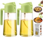 2pc Oil Sprayer Spray for 2 in 1 500ml Oil Sprayer & Pourer Plastic Spray Bottle Kitchen Gadget Sets Accessories for Camping BBQ - Image 7