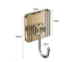 Bathroom Wall Mounted Light Luxury Hook Coat Towel Hanger No Drilling Rack Strong Self Adhesive Holder Accessori Home Storage - Image 7