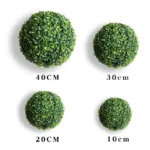 Artificial Grass Ball Milan Grass Ball High-quality Plastic Simulation Plant Landscape Decoration Fake Lawn Thickened - Image 3